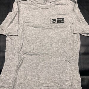 Coastland Gray Short Sleeve Crew Neck Tees